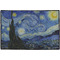 The Starry Night (Van Gogh 1889) Personalized Door Mat - 36x24 (APPROVAL)