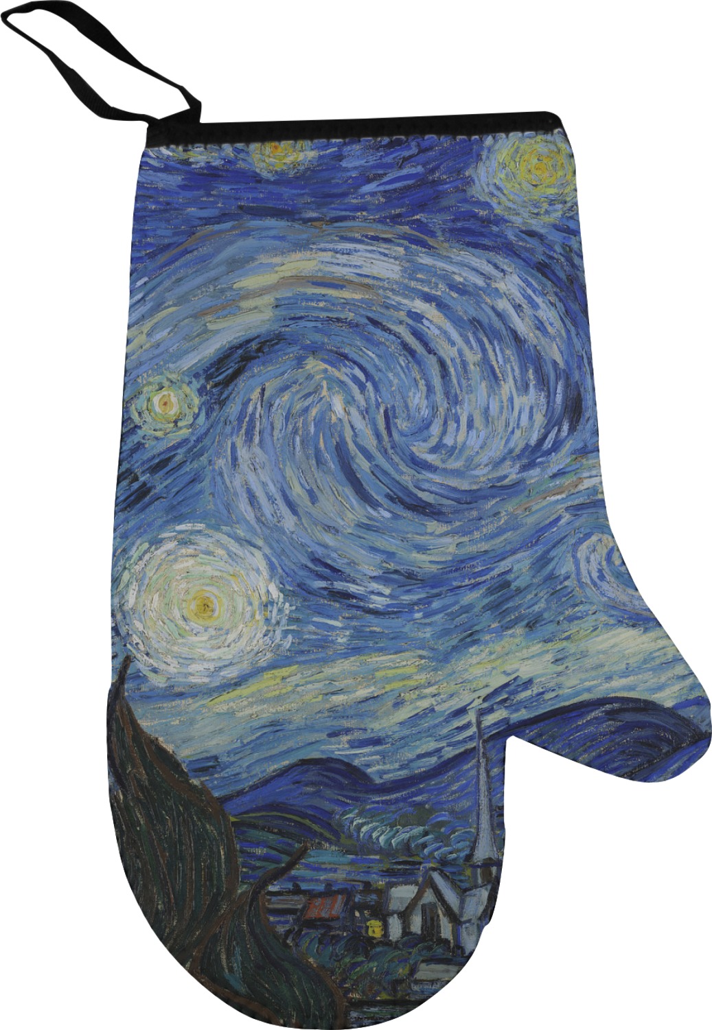 Oven Mitts, Potholders, Pot Handle Cover Gift Sets. Starry Nights