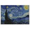 The Starry Night (Van Gogh 1889) Personalized Placemat (Back)