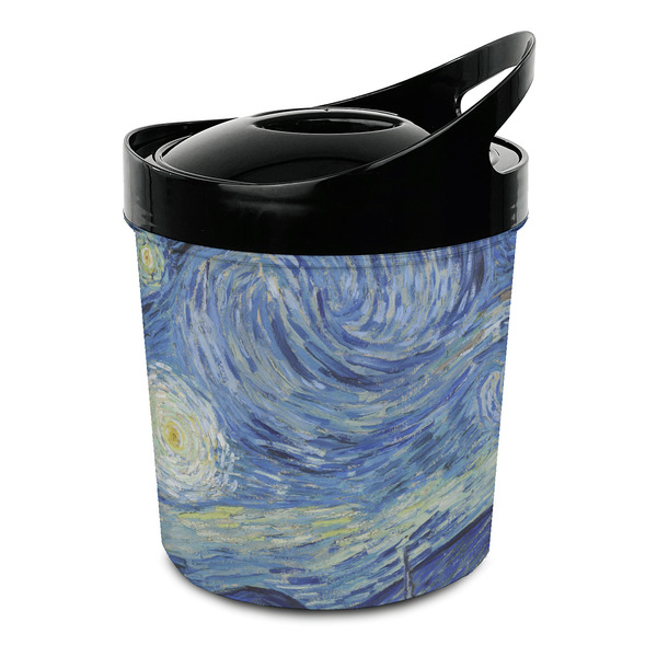 Custom The Starry Night (Van Gogh 1889) Plastic Ice Bucket
