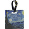 The Starry Night (Van Gogh 1889) Personalized Square Luggage Tag