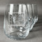 The Starry Night (Van Gogh 1889) Stemless Wine Glasses (Set of 4)