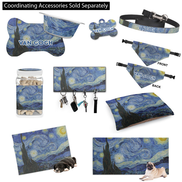 The Starry Night (Van Gogh 1889) Customized Pet Accessories