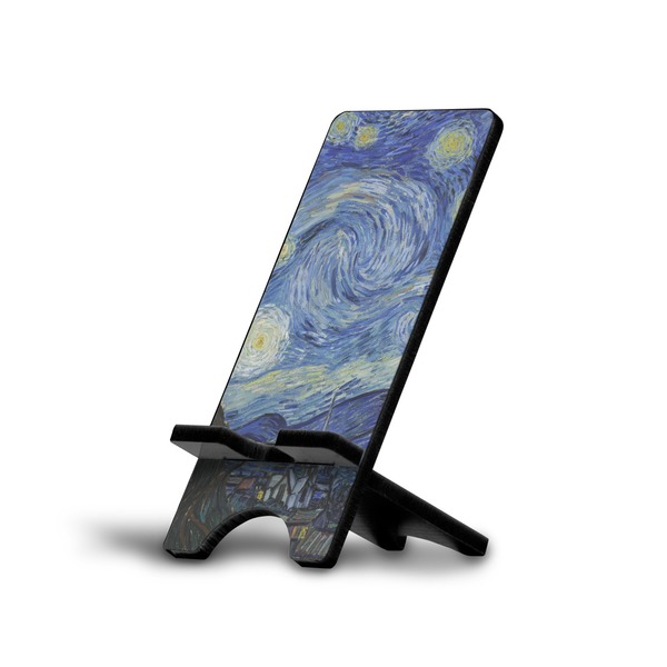 Custom The Starry Night (Van Gogh 1889) Cell Phone Stand (Small)