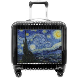 The Starry Night (Van Gogh 1889) Pilot / Flight Suitcase