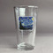 The Starry Night (Van Gogh 1889) Pint Glass - Full Color Logo