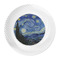 The Starry Night (Van Gogh 1889) Plastic Party Dinner Plates - Approval