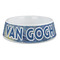 The Starry Night (Van Gogh 1889) Plastic Dog Bowl - Large
