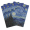The Starry Night (Van Gogh 1889) Playing Cards - Hand Back View