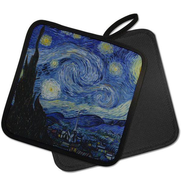 The Starry Night (Van Gogh 1889) Pot Holders - PARENT MAIN