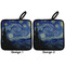 The Starry Night (Van Gogh 1889) Pot Holders - Set of 2 APPROVAL