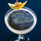 The Starry Night (Van Gogh 1889) Printed Drink Topper - Large - In Context