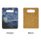 The Starry Night (Van Gogh 1889) Rectangle Trivet with Handle - APPROVAL
