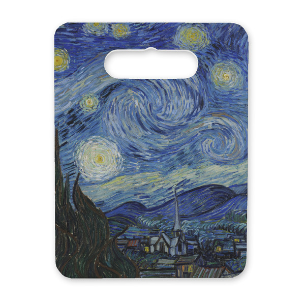 Custom The Starry Night (Van Gogh 1889) Rectangular Trivet with Handle