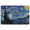 The Starry Night (Van Gogh 1889) Rectangular Fridge Magnet - FRONT