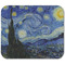 The Starry Night (Van Gogh 1889) Rectangular Mouse Pad - APPROVAL