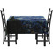 The Starry Night (Van Gogh 1889) Rectangular Tablecloths - Side View