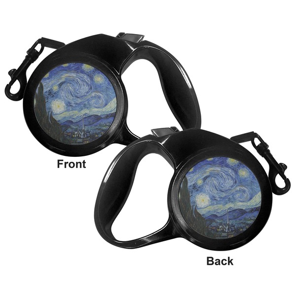 The Starry Night (Van Gogh 1889) Retractable Dog Leash - Medium Large - Apvl