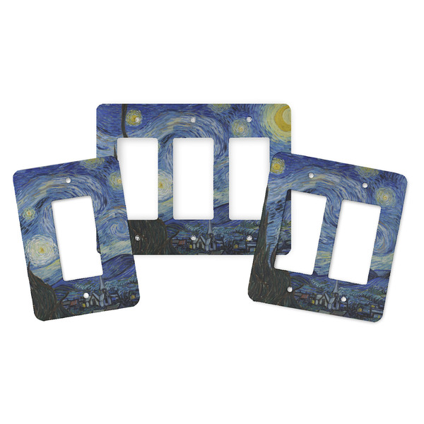 The Starry Night (Van Gogh 1889) Rocker Light Switch Covers - Parent - ALL VARIATIONS