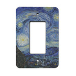The Starry Night (Van Gogh 1889) Rocker Style Light Switch Cover - Single Switch