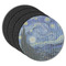The Starry Night (Van Gogh 1889) Round Coaster Rubber Back - Main