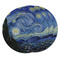 The Starry Night (Van Gogh 1889) Round Fridge Magnet - THREE