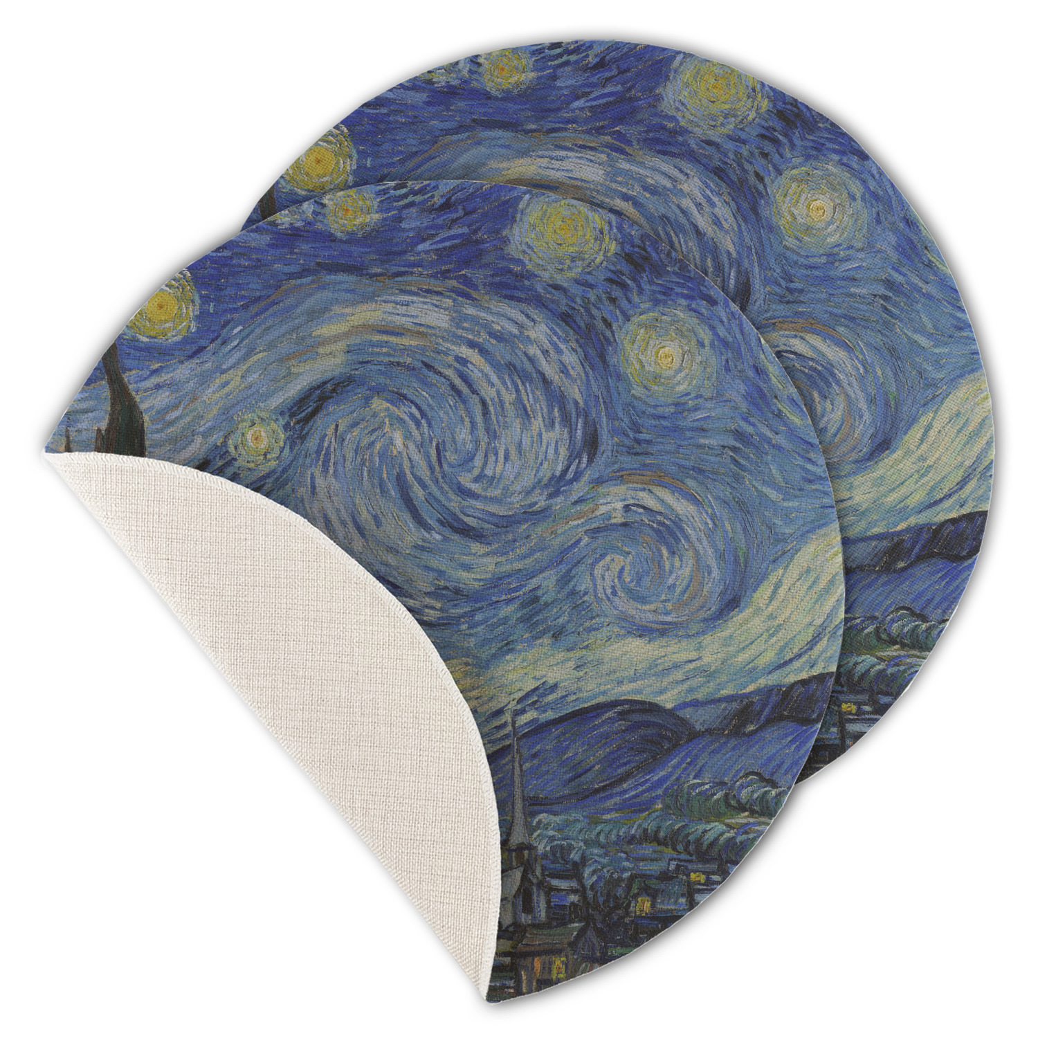 星月夜 The starry night Van Gogh プレイマット OMA Vincent Van Gogh Platmat MTG Playmat Starry Night Playmat 14x24