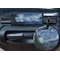 The Starry Night (Van Gogh 1889) Round Luggage Tag & Handle Wrap - In Context