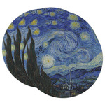 The Starry Night (Van Gogh 1889) Round Paper Coasters
