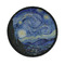 The Starry Night (Van Gogh 1889) Iron On Round Patch
