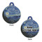 The Starry Night (Van Gogh 1889) Round Pet ID Tag - Large - Approval