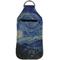 The Starry Night (Van Gogh 1889) Sanitizer Holder Keychain - Large (Front)