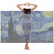 The Starry Night (Van Gogh 1889) Sarong (with Model)