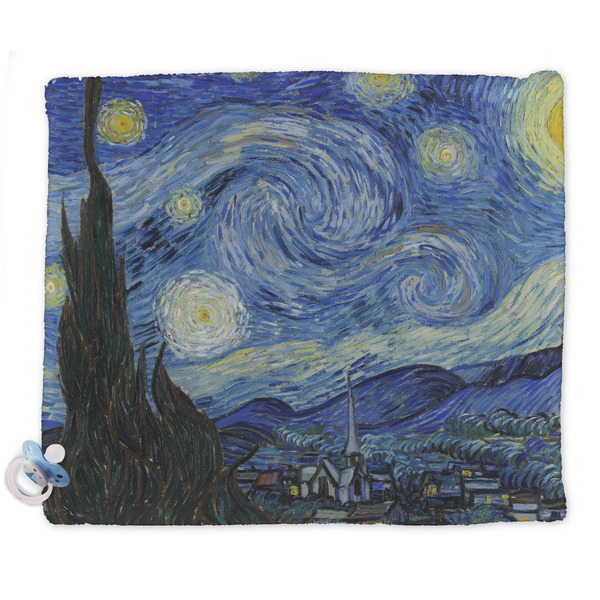 Custom The Starry Night (Van Gogh 1889) Security Blankets - Double Sided