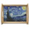 The Starry Night (Van Gogh 1889) Serving Tray Wood Large - Main