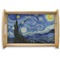The Starry Night (Van Gogh 1889) Serving Tray Wood Small - Main