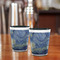 The Starry Night (Van Gogh 1889) Shot Glass - Two Tone - LIFESTYLE