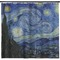 The Starry Night (Van Gogh 1889) Shower Curtain - 71" x 74"