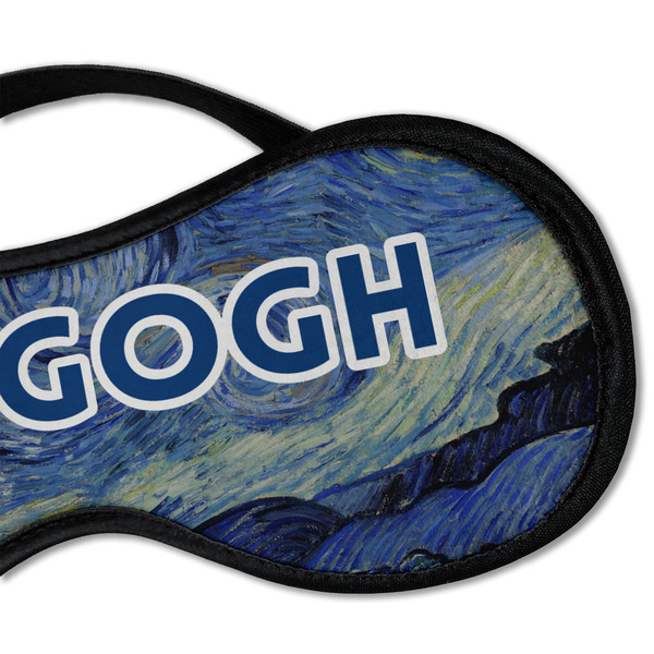 The Starry Night (Van Gogh 1889) Sleeping Eye Mask - DETAIL Large