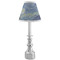 The Starry Night (Van Gogh 1889) Small Chandelier Lamp - LIFESTYLE (on candle stick)