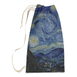 The Starry Night (Van Gogh 1889) Laundry Bags - Small