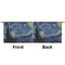 The Starry Night (Van Gogh 1889) Small Zipper Pouch Approval (Front and Back)