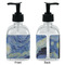 The Starry Night (Van Gogh 1889) Glass Soap/Lotion Dispenser - Approval