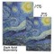 The Starry Night (Van Gogh 1889) Soft Cover Journal - Compare