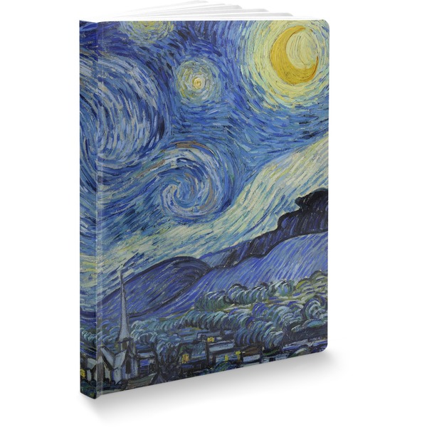 Custom The Starry Night (Van Gogh 1889) Softbound Notebook