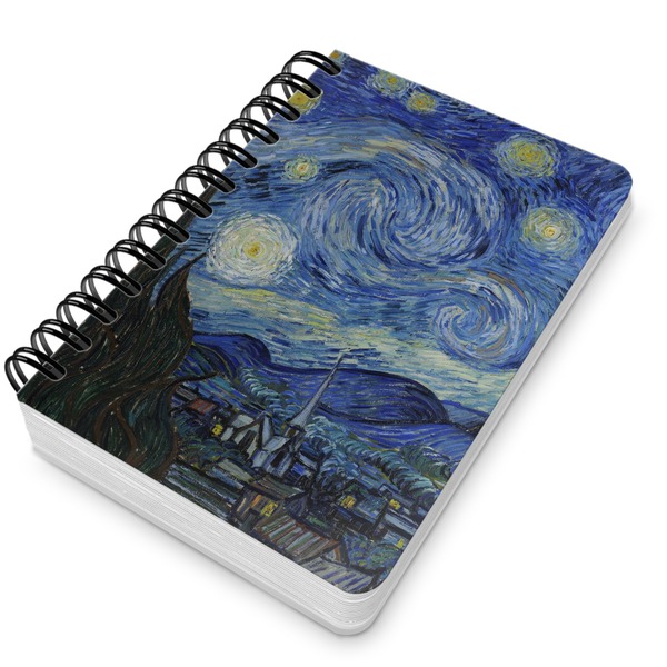 The Starry Night (Van Gogh 1889) Spiral Journal 5 x 7 - Main