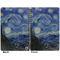 The Starry Night (Van Gogh 1889) Spiral Journal 7 x 10 - Apvl