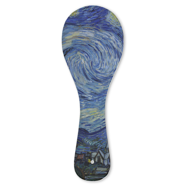 Custom The Starry Night (Van Gogh 1889) Ceramic Spoon Rest