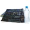 The Starry Night (Van Gogh 1889) Sports Towel Folded with Water Bottle