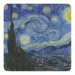 The Starry Night (Van Gogh 1889) Square Decal - Medium